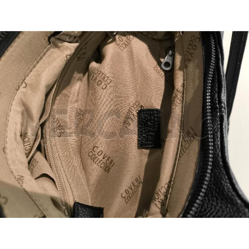 BORSA DONNA COVERI COLLECTION NERA SIMIL PELLE | Mercatino dell'Usato Mestre 4