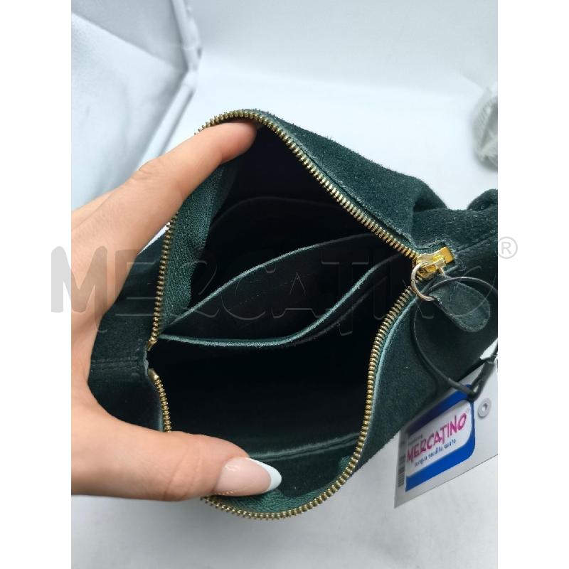 BORSA DONNA CRAIE STUDIO VELLUTO VERDE | Mercatino dell'Usato Mestre 3