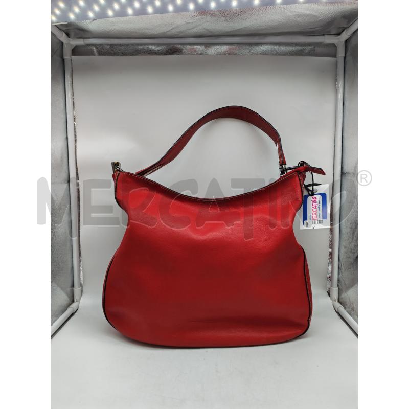 BORSA DONNA CROMIA ROSSA GUINE LEATHER | Mercatino dell'Usato Mestre 1