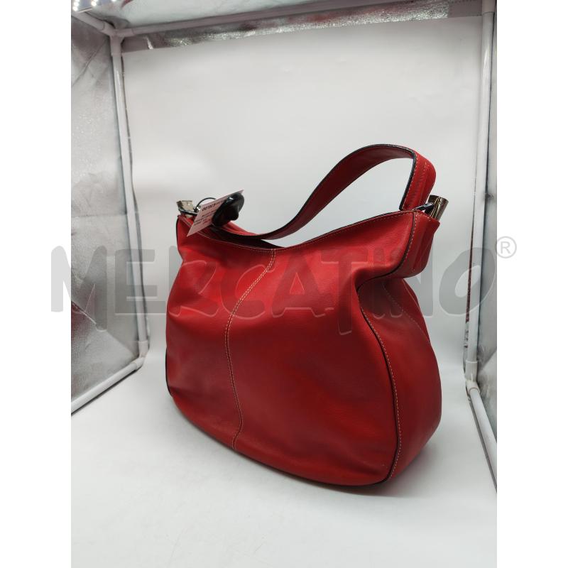 BORSA DONNA CROMIA ROSSA GUINE LEATHER | Mercatino dell'Usato Mestre 4