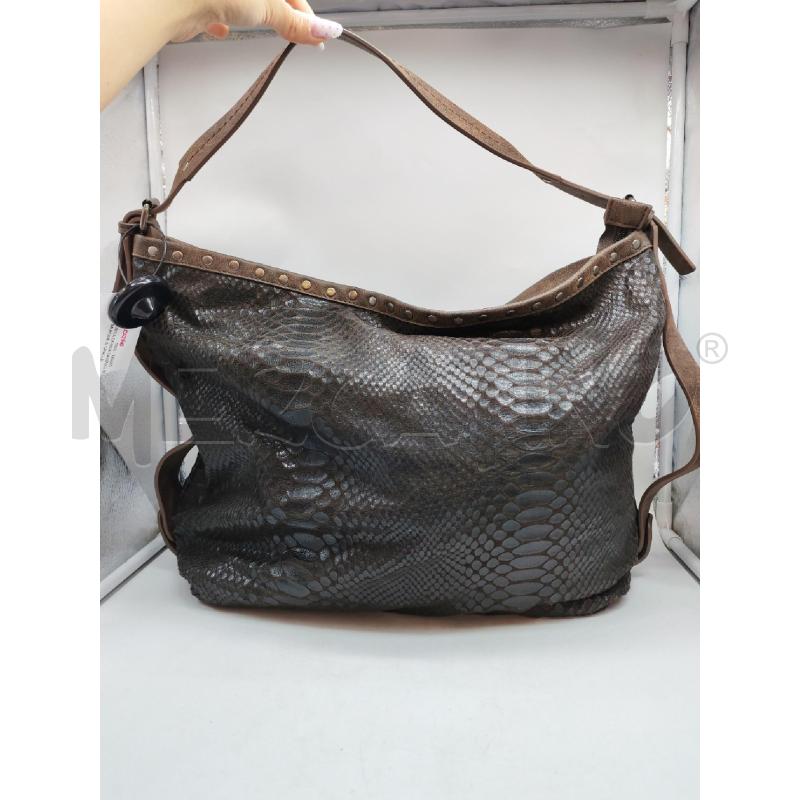 BORSA DONNA DAVINCI MARRONE A SPALLA  | Mercatino dell'Usato Mestre 1