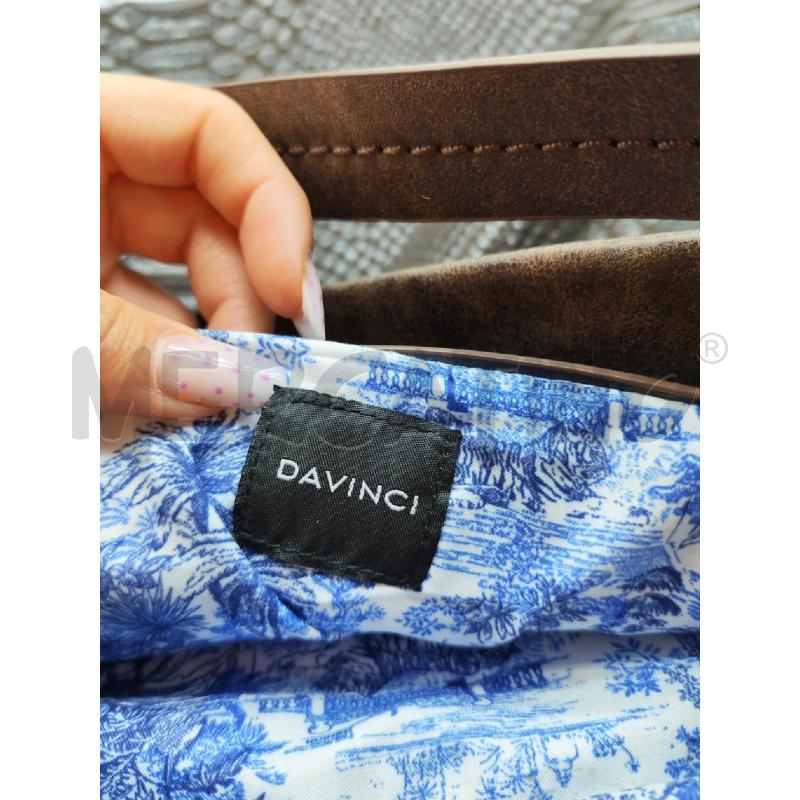 BORSA DONNA DAVINCI MARRONE A SPALLA  | Mercatino dell'Usato Mestre 4