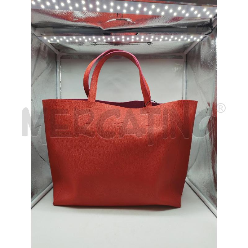 BORSA DONNA FEZ ROSSA IN PELLE | Mercatino dell'Usato Mestre 1