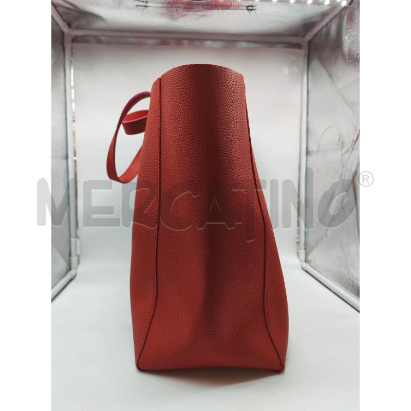 BORSA DONNA FEZ ROSSA IN PELLE | Mercatino dell'Usato Mestre 2