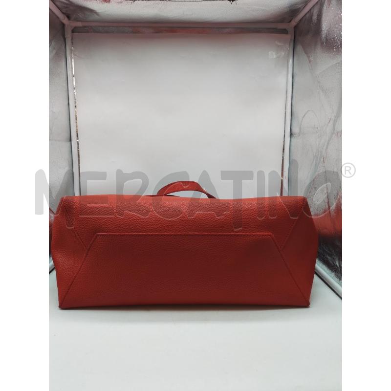 BORSA DONNA FEZ ROSSA IN PELLE | Mercatino dell'Usato Mestre 5