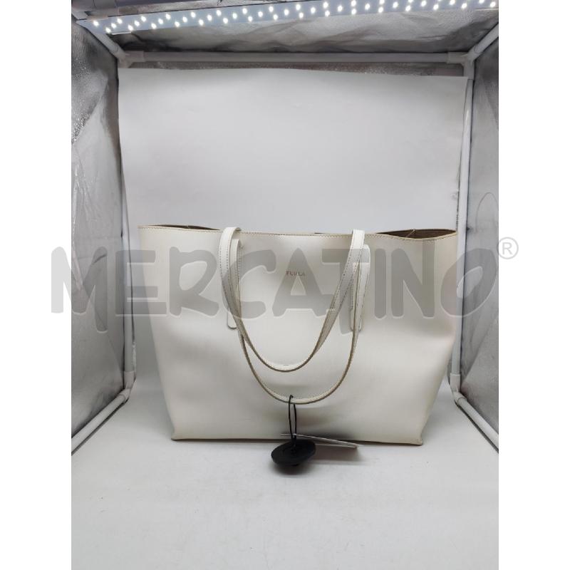 BORSA DONNA FURLA BIANCA | Mercatino dell'Usato Mestre 1