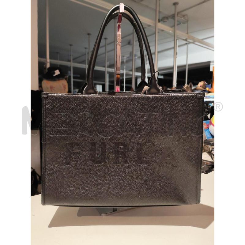 BORSA DONNA FURLA NERA RETTANGOLARE CON TRACOLLA | Mercatino dell'Usato Mestre 1