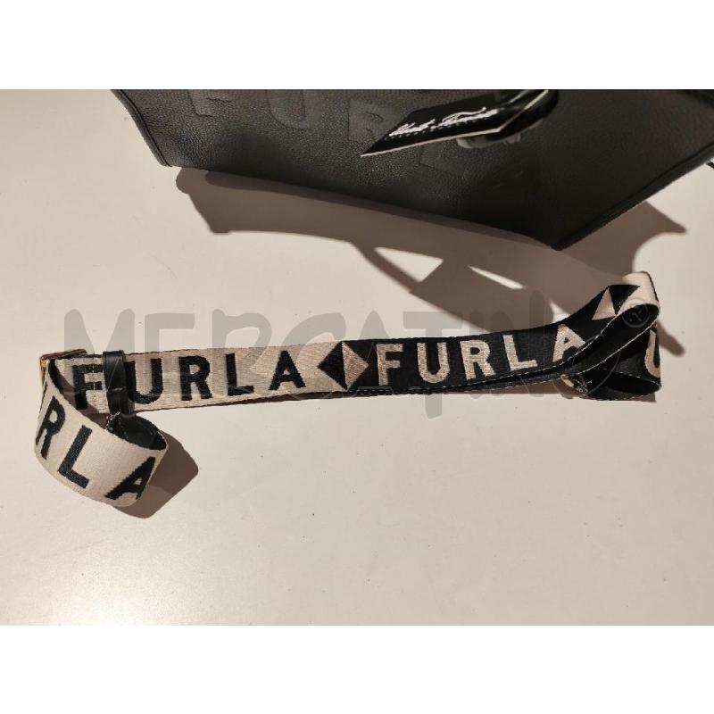 BORSA DONNA FURLA NERA RETTANGOLARE CON TRACOLLA | Mercatino dell'Usato Mestre 3