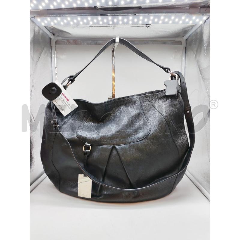 BORSA DONNA FURLA PELLE NERA GRANDE MORBIDA | Mercatino dell'Usato Mestre 1