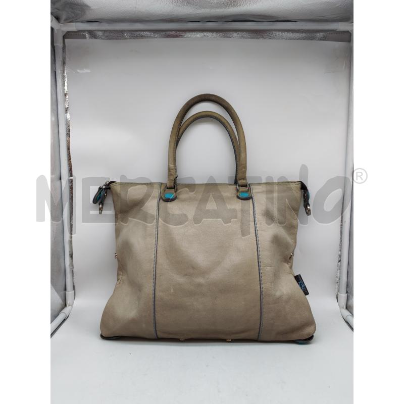 BORSA DONNA GABS GRIGIA BEIGE | Mercatino dell'Usato Mestre 1