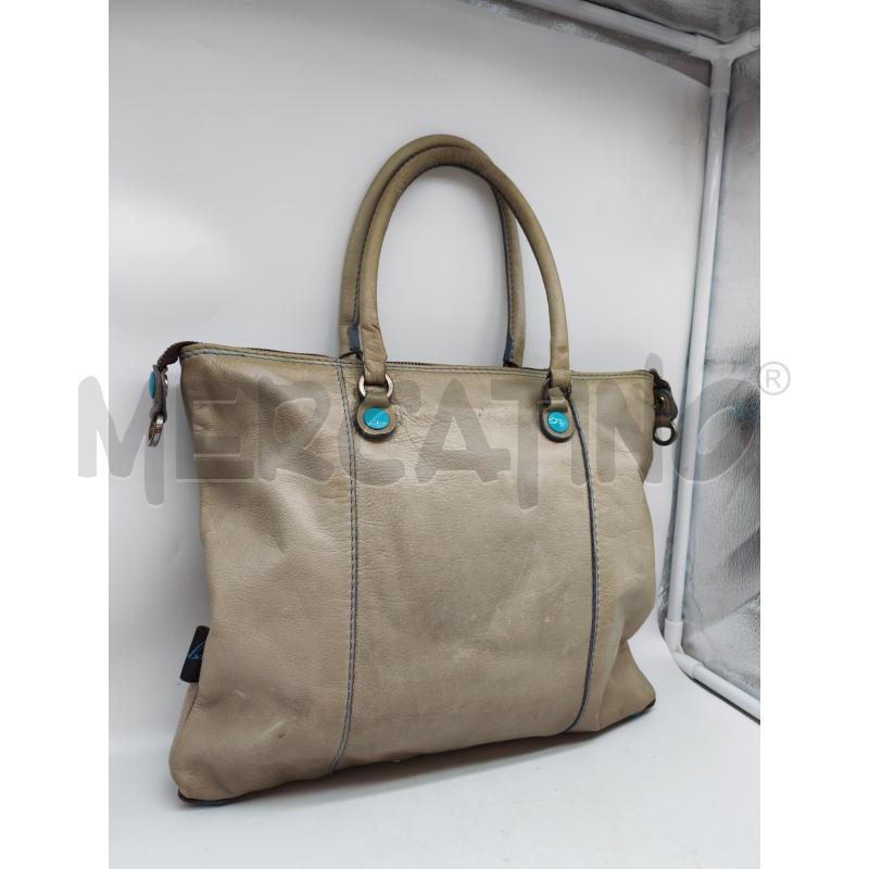 BORSA DONNA GABS GRIGIA BEIGE | Mercatino dell'Usato Mestre 2