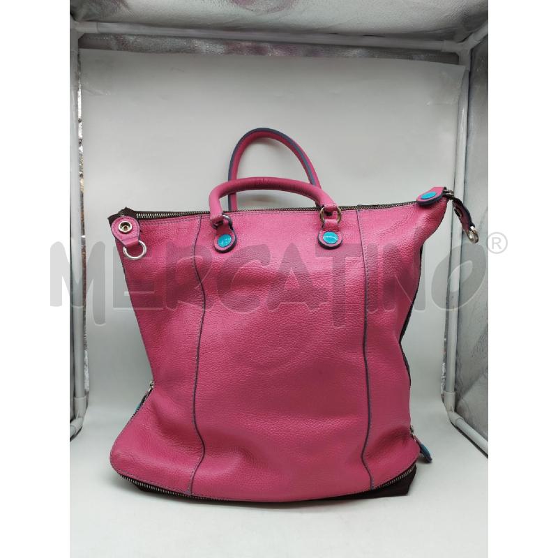 BORSA DONNA GABS MANICO ROSA | Mercatino dell'Usato Mestre 3