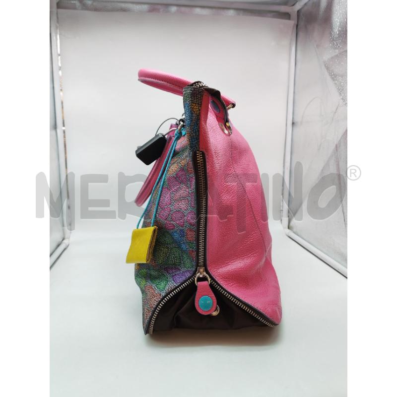 BORSA DONNA GABS MANICO ROSA | Mercatino dell'Usato Mestre 4