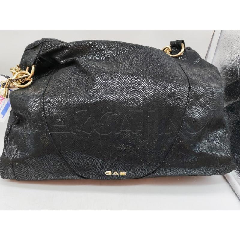 BORSA DONNA GAS NERA SQUAMATA LUCIDA  | Mercatino dell'Usato Mestre 2