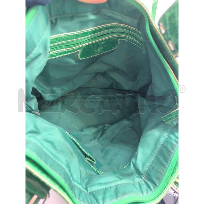 BORSA DONNA GATTINONI VERDE | Mercatino dell'Usato Mestre 2