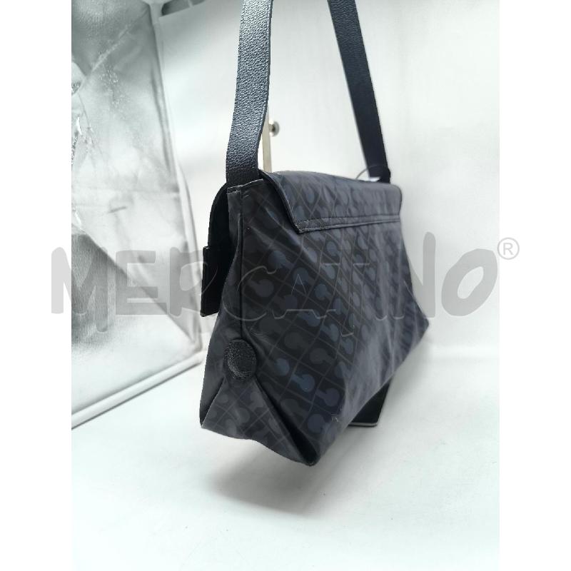 BORSA DONNA GHERARDINI BLU FIOCCO TESSUTO IMPERMEABILE | Mercatino dell'Usato Mestre 4