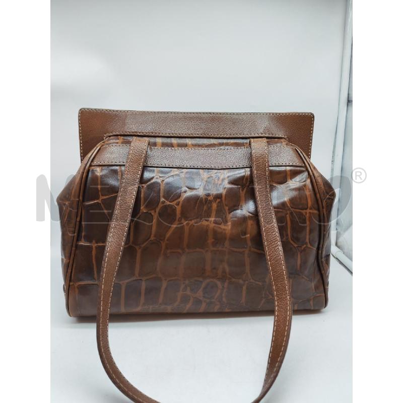 BORSA DONNA GIANFRANCO FERRE MARRONE | Mercatino dell'Usato Mestre 3