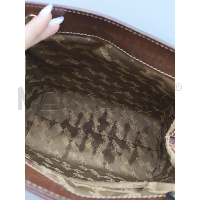 BORSA DONNA GIANFRANCO FERRE MARRONE | Mercatino dell'Usato Mestre 4