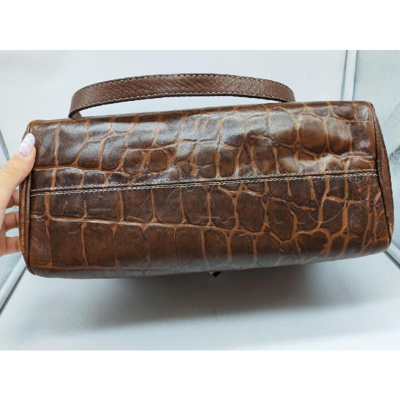 BORSA DONNA GIANFRANCO FERRE MARRONE | Mercatino dell'Usato Mestre 5