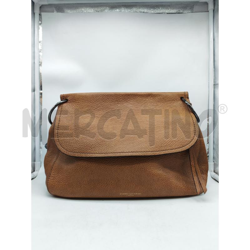 BORSA DONNA GIANNI CHIARINI IN PELLE MARRONE | Mercatino dell'Usato Mestre 1