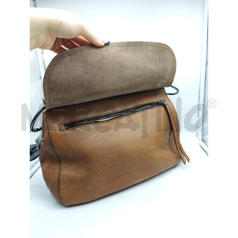 BORSA DONNA GIANNI CHIARINI IN PELLE MARRONE | Mercatino dell'Usato Mestre 4