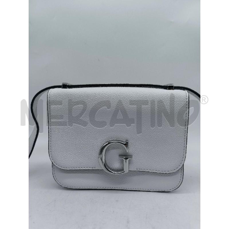 BORSA DONNA GUESS BIANCHE | Mercatino dell'Usato Mestre 2