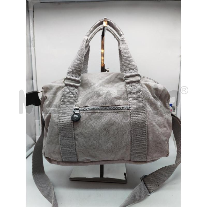 BORSA DONNA KIPLING GRIGIO CHIARO | Mercatino dell'Usato Mestre 3