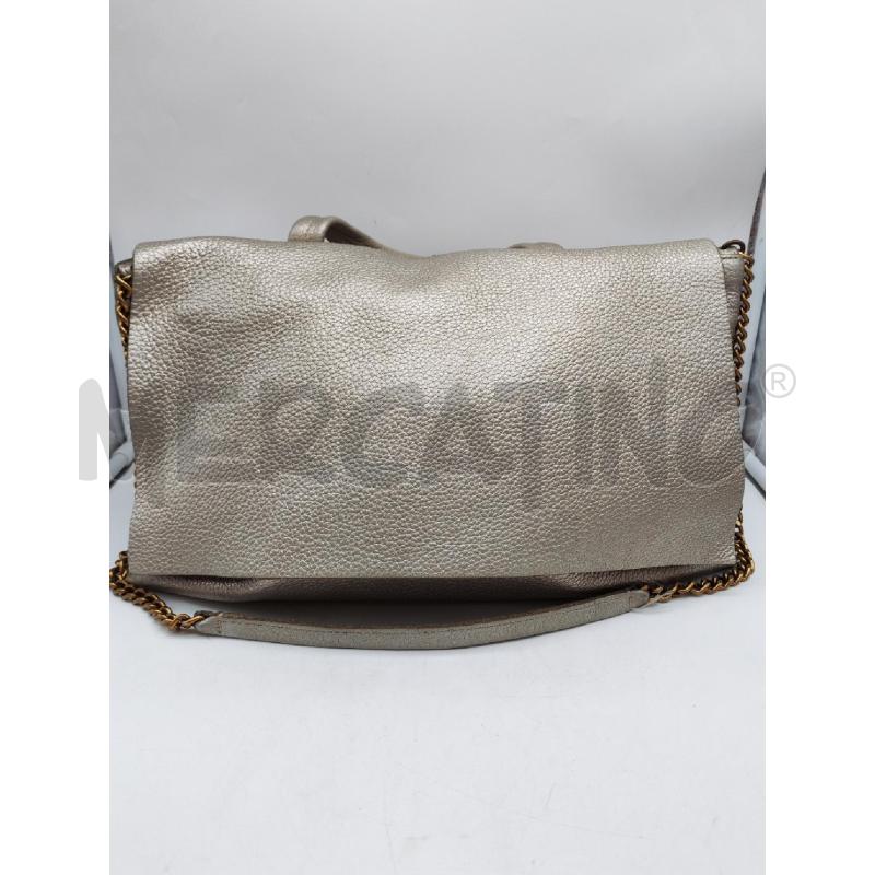 BORSA DONNA LE'B DORATA IN PELLE | Mercatino dell'Usato Mestre 1