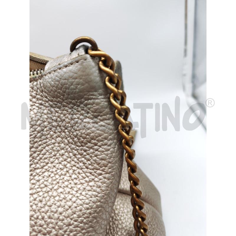 BORSA DONNA LE'B DORATA IN PELLE | Mercatino dell'Usato Mestre 3