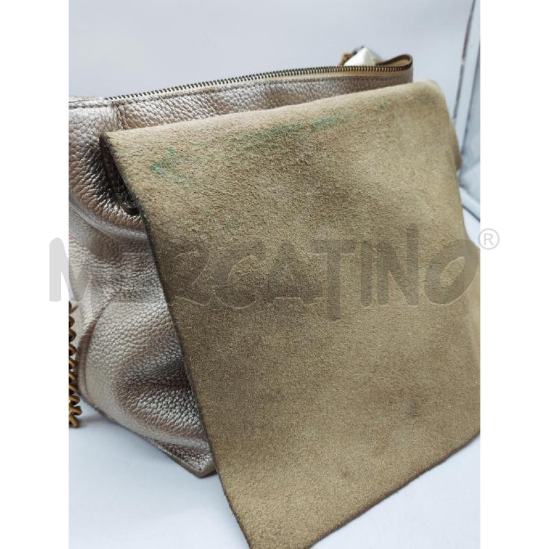 BORSA DONNA LE'B DORATA IN PELLE | Mercatino dell'Usato Mestre 4