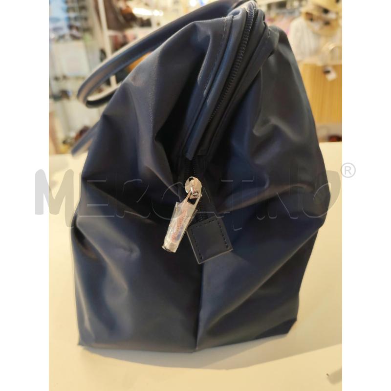 BORSA DONNA LIPAULT PARIS BLU NOTTE IMPERMEABILE | Mercatino dell'Usato Mestre 4