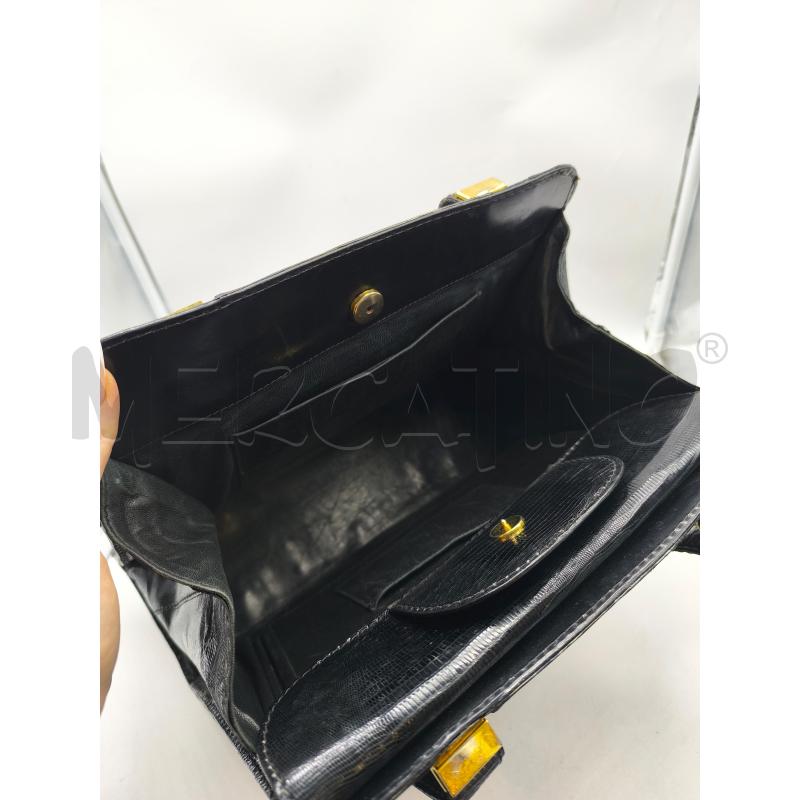 BORSA DONNA LUCERTOLA NERA | Mercatino dell'Usato Mestre 4
