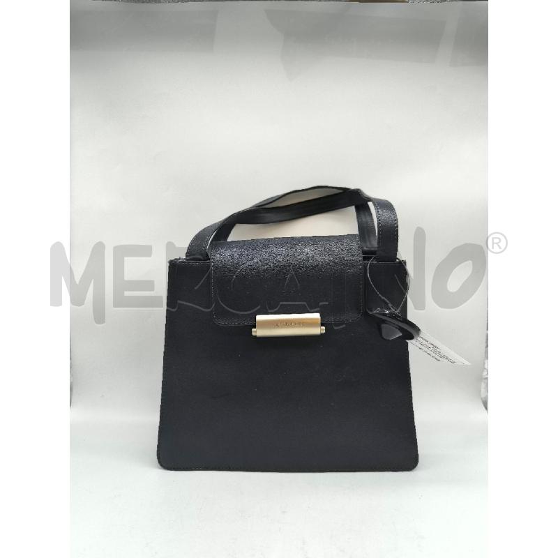 BORSA DONNA MANDARINA DUCK NERA SQUADRATA | Mercatino dell'Usato Mestre 1