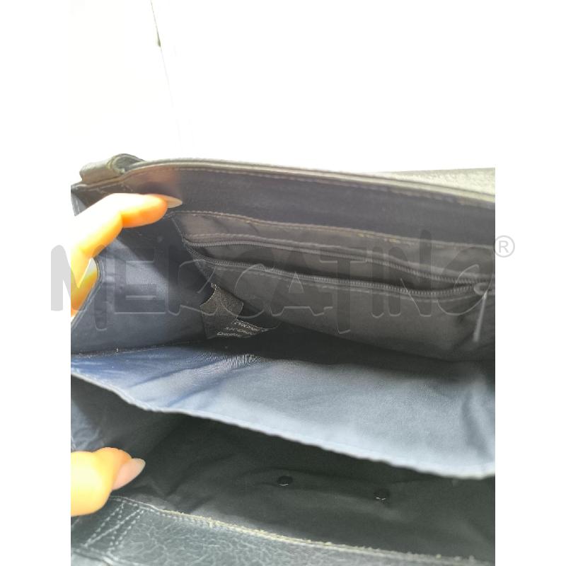 BORSA DONNA MANDARINA DUCK NERA SQUADRATA | Mercatino dell'Usato Mestre 3