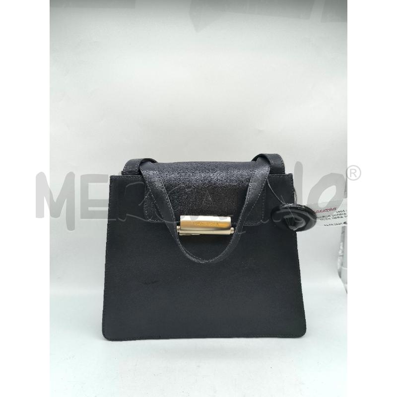 BORSA DONNA MANDARINA DUCK NERA SQUADRATA | Mercatino dell'Usato Mestre 4
