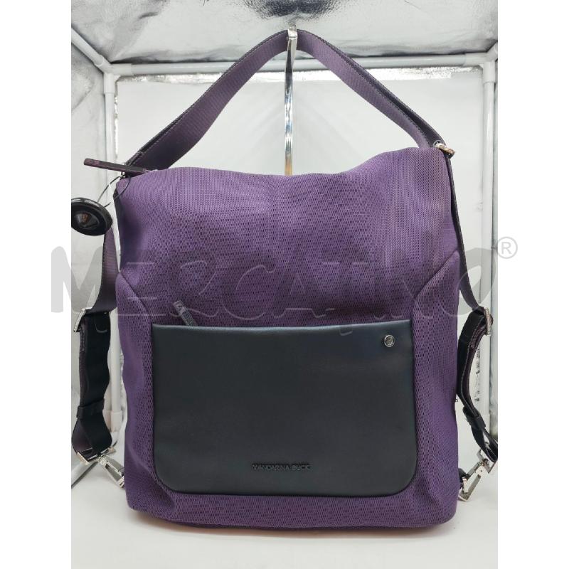 BORSA DONNA MANDARINA DUCK VIOLA | Mercatino dell'Usato Mestre 1