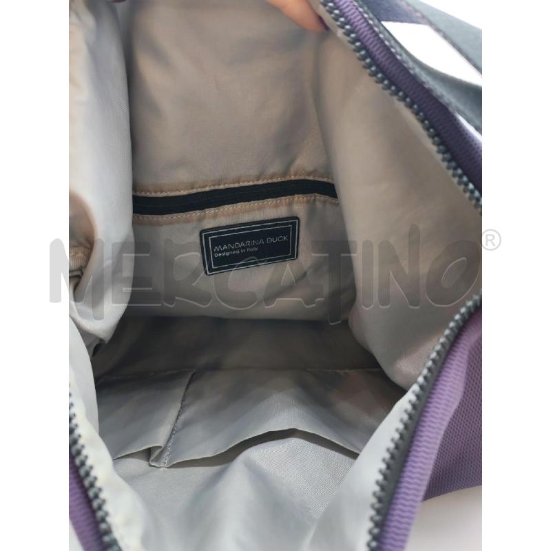 BORSA DONNA MANDARINA DUCK VIOLA | Mercatino dell'Usato Mestre 5