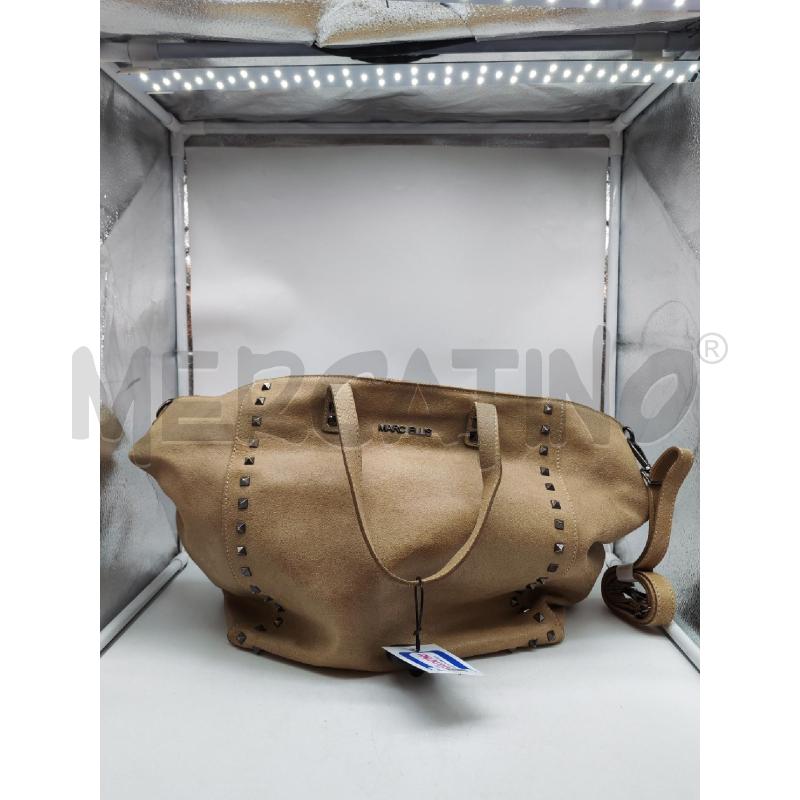 BORSA DONNA MARC ELLIS BEIGE BORCHIETTE A PUNTA | Mercatino dell'Usato Mestre 1