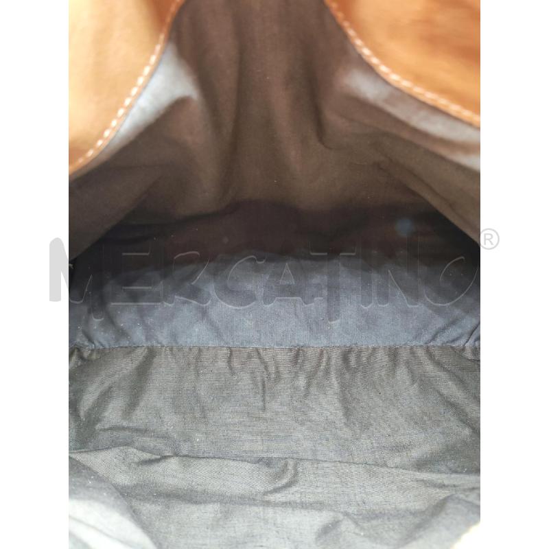 BORSA DONNA MARIO VALENTINO VERA PELLE MARRONE | Mercatino dell'Usato Mestre 4