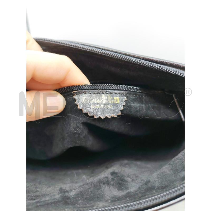 BORSA DONNA MIATTO NERA LUCIDA CATENA DORATA  | Mercatino dell'Usato Mestre 4