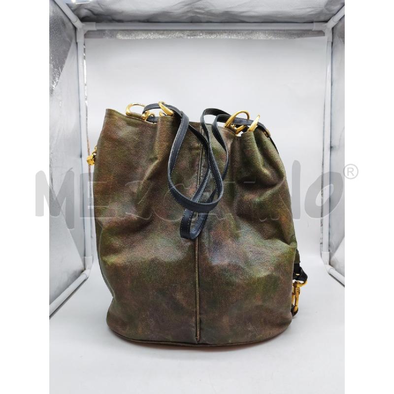 BORSA DONNA MIATTO VERDE SFUMATA SIMIL MILITARE | Mercatino dell'Usato Mestre 1