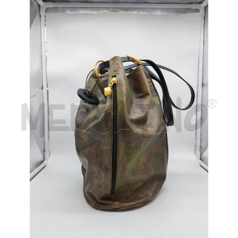 BORSA DONNA MIATTO VERDE SFUMATA SIMIL MILITARE | Mercatino dell'Usato Mestre 2