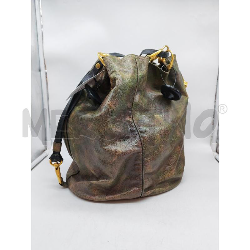 BORSA DONNA MIATTO VERDE SFUMATA SIMIL MILITARE | Mercatino dell'Usato Mestre 3