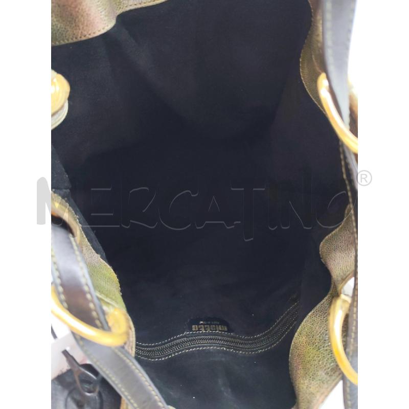 BORSA DONNA MIATTO VERDE SFUMATA SIMIL MILITARE | Mercatino dell'Usato Mestre 5