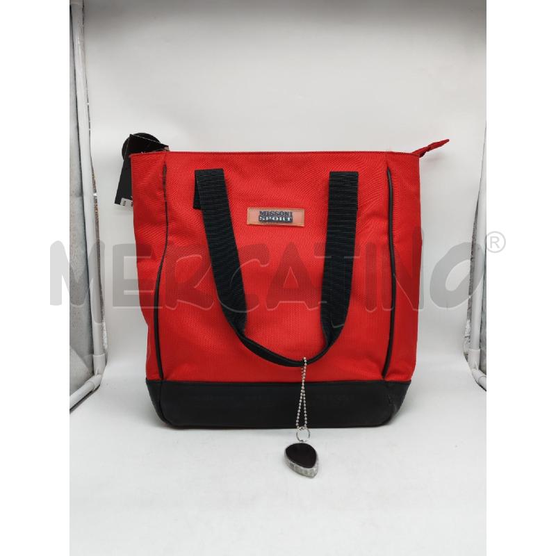 BORSA DONNA MISSONI SPORT ROSSA SPORTIVA | Mercatino dell'Usato Mestre 1