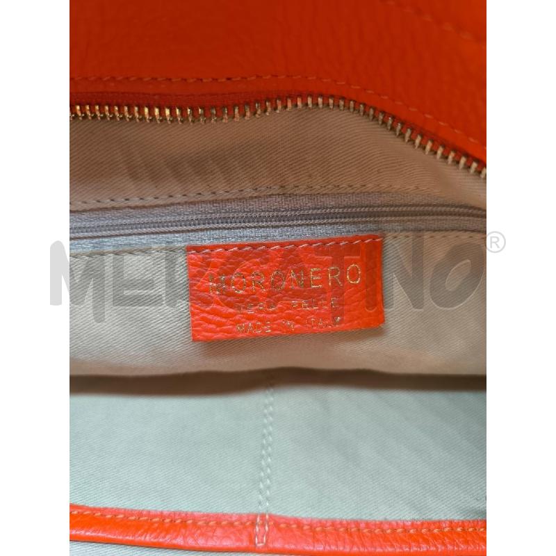 BORSA DONNA MORONERO VERA PELLE ARANCIONE | Mercatino dell'Usato Mestre 5