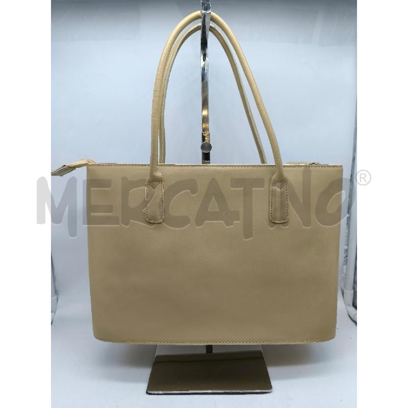 BORSA DONNA NAOKO BEIGE RIGIDA | Mercatino dell'Usato Mestre 2
