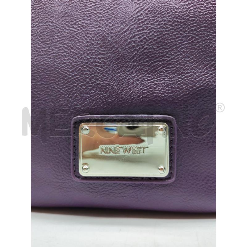 BORSA DONNA NINE WEST VIOLA  | Mercatino dell'Usato Mestre 2