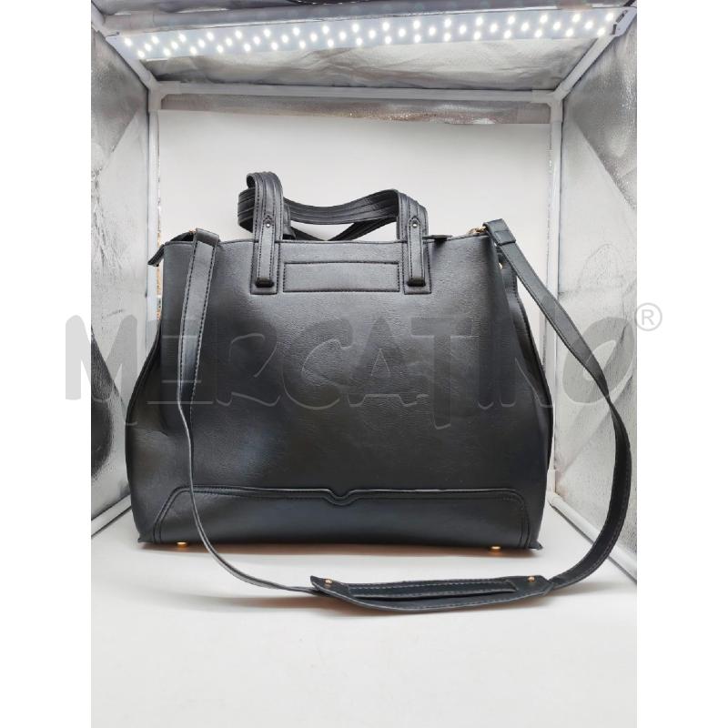 BORSA DONNA PEPEJEANS NERA GRANDE 3 TASCHE | Mercatino dell'Usato Mestre 3