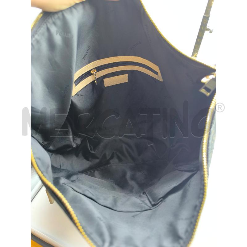 BORSA DONNA POLLINI NERA CATENA  | Mercatino dell'Usato Mestre 2
